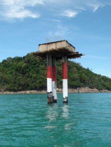 Pulau Tanjung Datok di Kalbar Dipasangi Tiang Pancang oleh Malaysia